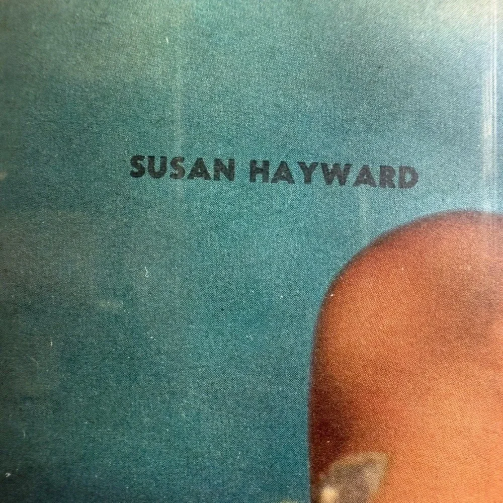Old Hollywood Glamour Vintage Frame Susan Hayward Display Insert MCM Decor